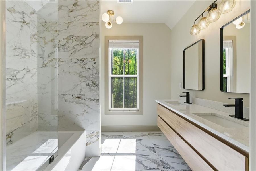 Furnished interior view inside a new home in , Tyrone (Image 65).