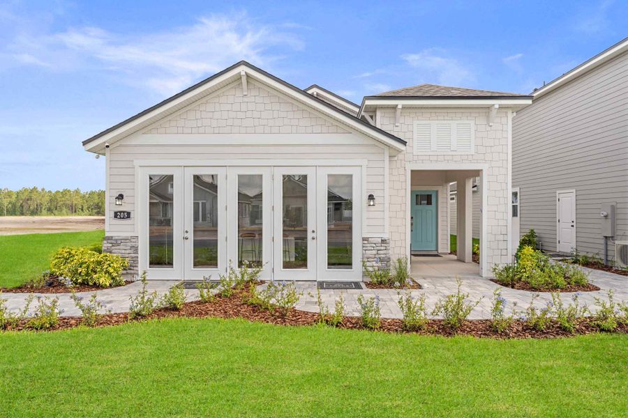 Representative exterior details of a home built from the Laurel II by Century Communities in The Preserve at Camden Woods, Kingsland (Image 3).