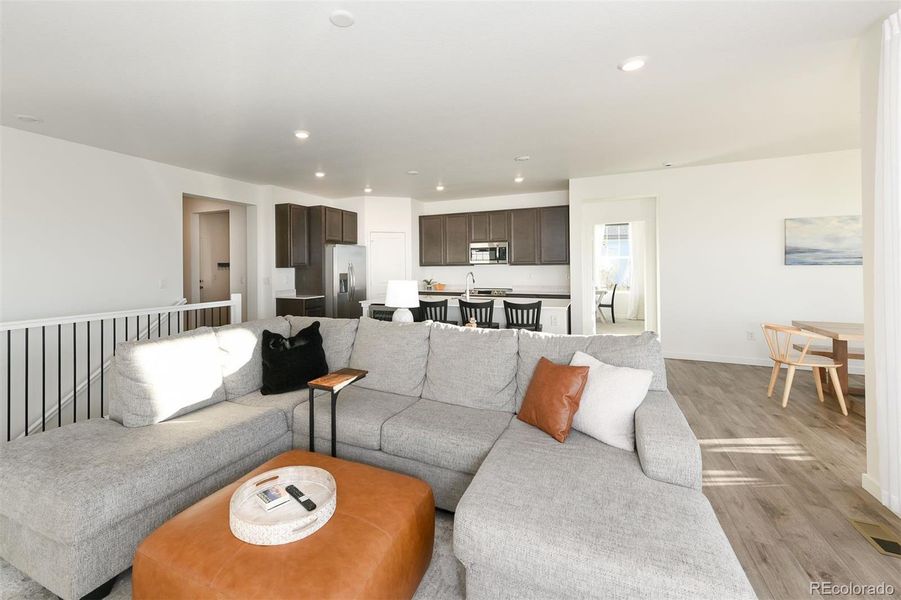 Furnished interior view inside a new home in , Aurora (Image 22). Furnished interior view inside a new home in , Aurora (Image 22).