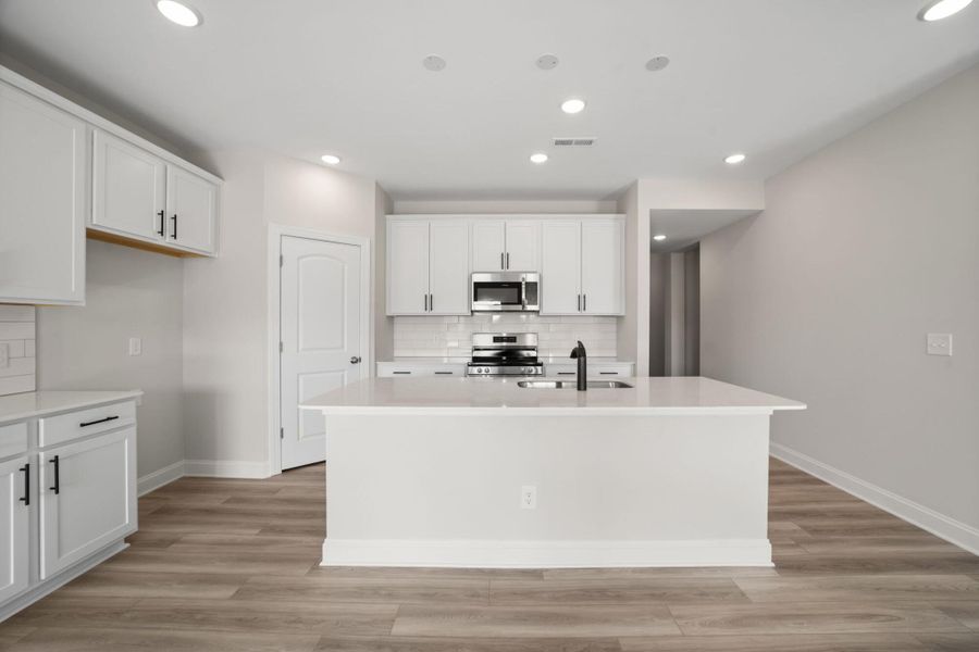 Furnished interior view inside a new home in Hopewell Garden, Winston-Salem (Image 10).