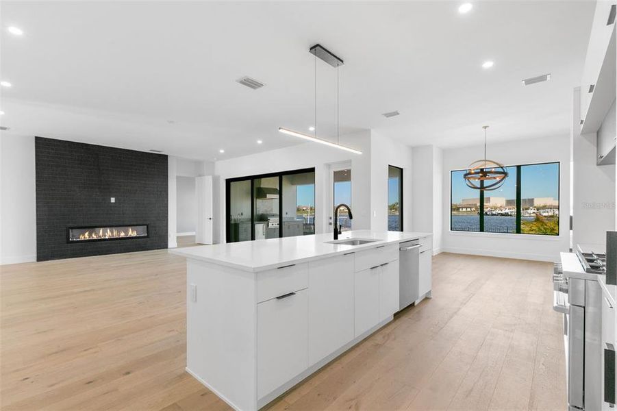 Furnished interior view inside a new home in , Palmetto (Image 7).