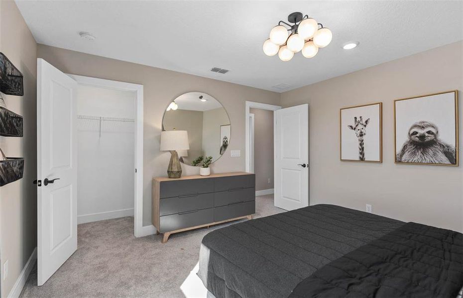 Furnished interior view inside a new home in Sunrise Estates, West Melbourne (Image 6).