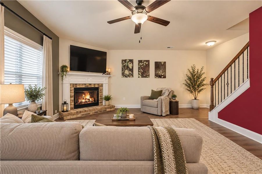 Furnished interior view inside a new home in Garden Walk, Jackson (Image 14).