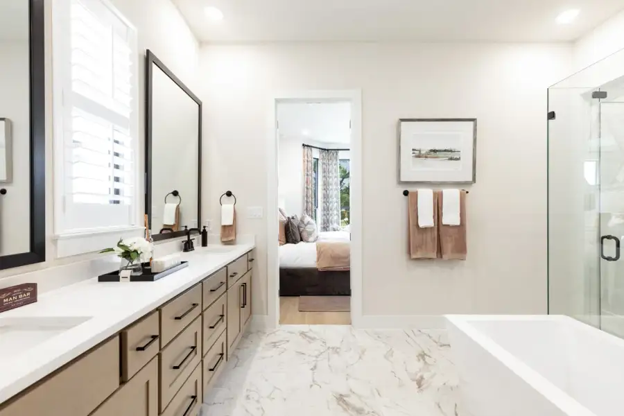 Representative Primary Bathroom - some options shown
