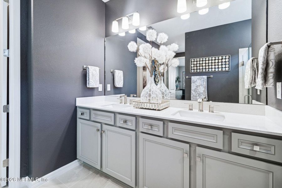 Furnished interior view inside a new home in , St. Augustine (Image 61).