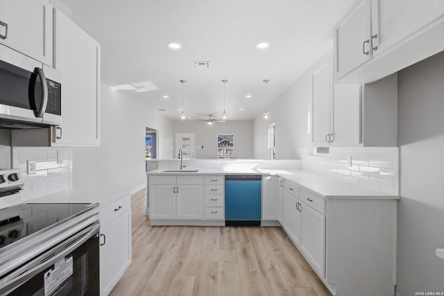 Furnished interior view inside a new home in , San Antonio (Image 7).