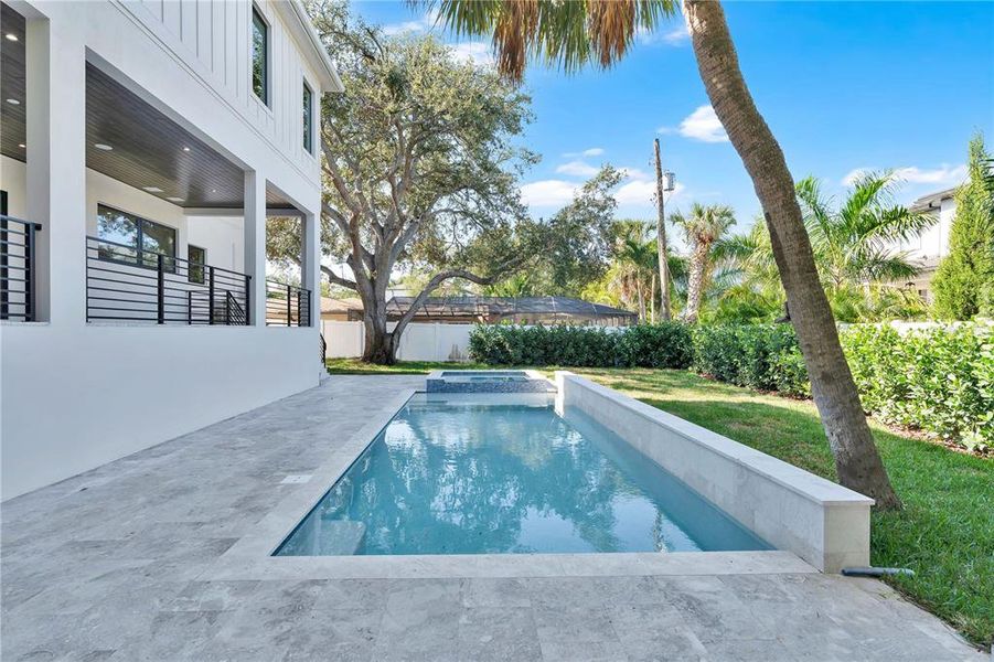 Exterior details and patio area of a home in , Tampa (Image 3). Exterior details and patio area of a home in , Tampa (Image 3).