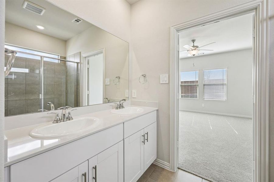 Photo is not of the actual home, but is an inspirational photo of builder’s model home and may depict options, furnishings, and/or decorator features that are not included.