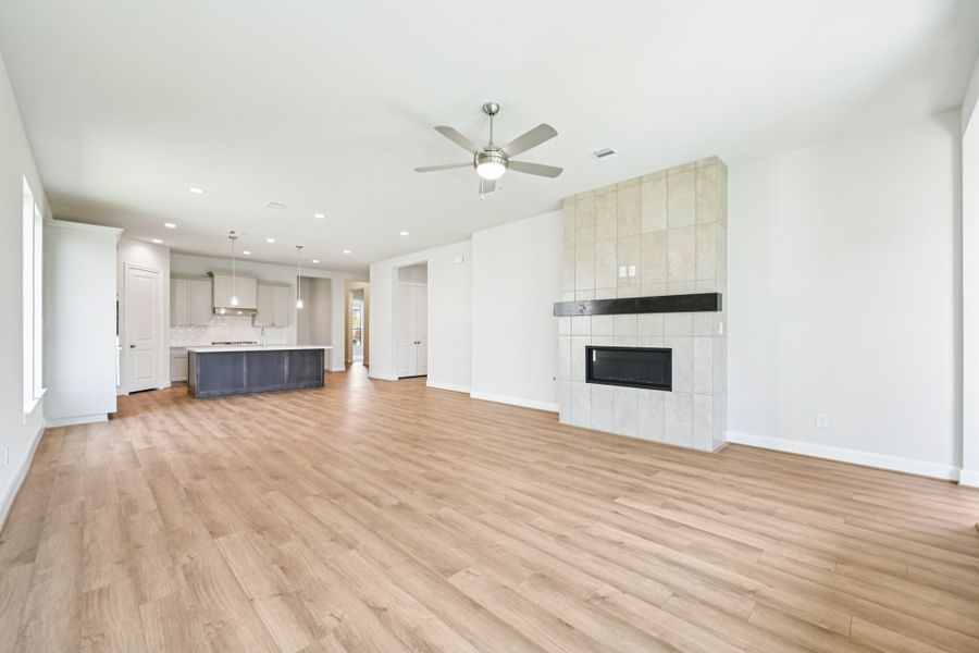 Spacious, unfurnished interior of a new home in Marvida, Cypress (Image 10).
