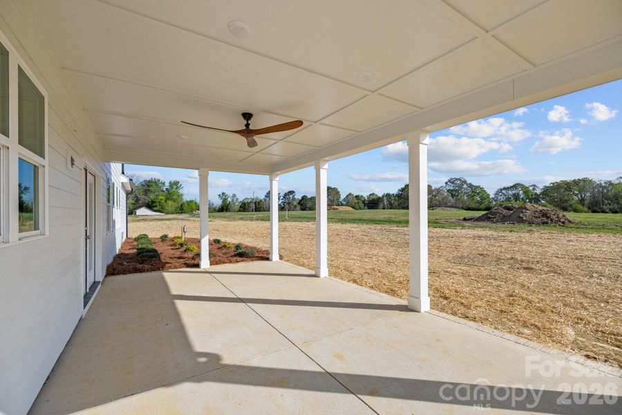 Exterior details and patio area of a home in , Monroe (Image 28).