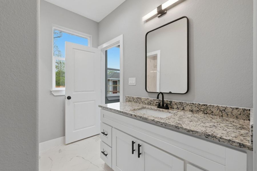 Furnished interior view inside a new home in , Willis (Image 11).