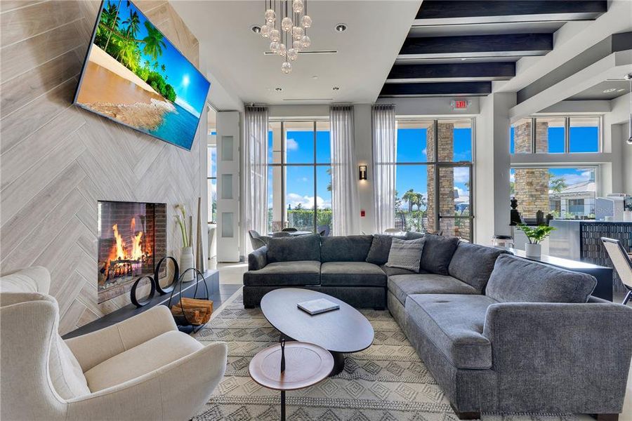 Furnished interior view inside a new home in , St. Cloud (Image 41).