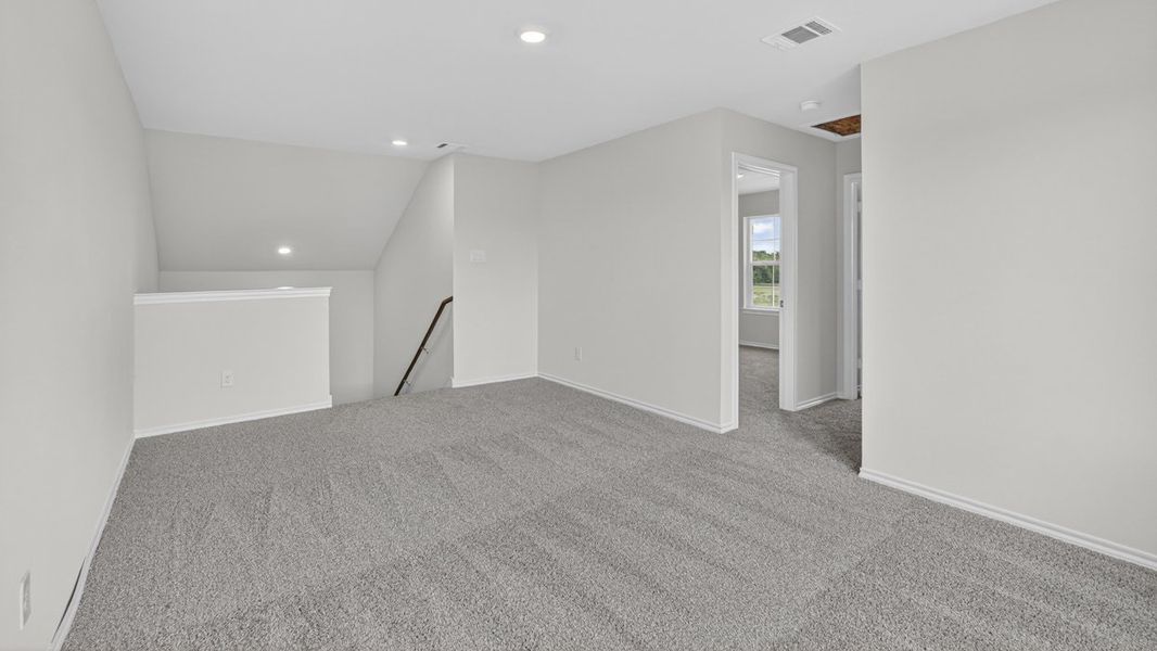 Spacious, unfurnished interior of a new home in Stonewyck Farms, Ennis (Image 25). Spacious, unfurnished interior of a new home in Stonewyck Farms, Ennis (Image 25).