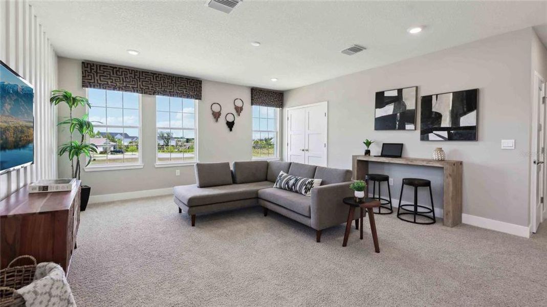 Furnished interior view inside a new home in Waterford, Brooksville (Image 12).