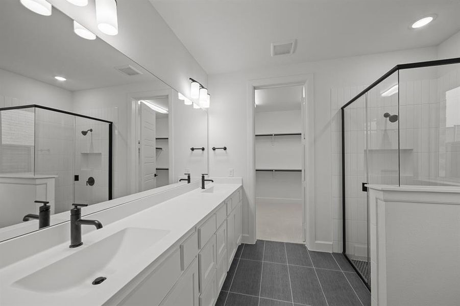 Furnished interior view inside a new home in Treeline, Justin (Image 10).