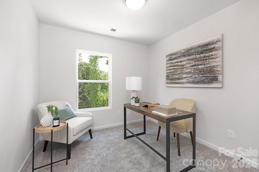 Furnished interior view inside a new home in , Bessemer City (Image 14).