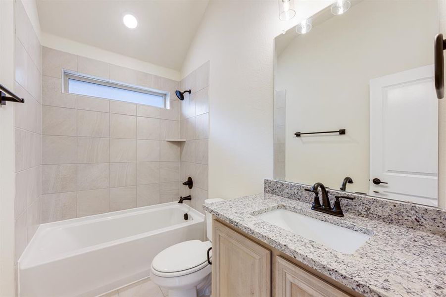 Furnished interior view inside a new home in Silo Mills, Joshua (Image 14). Furnished interior view inside a new home in Silo Mills, Joshua (Image 14).