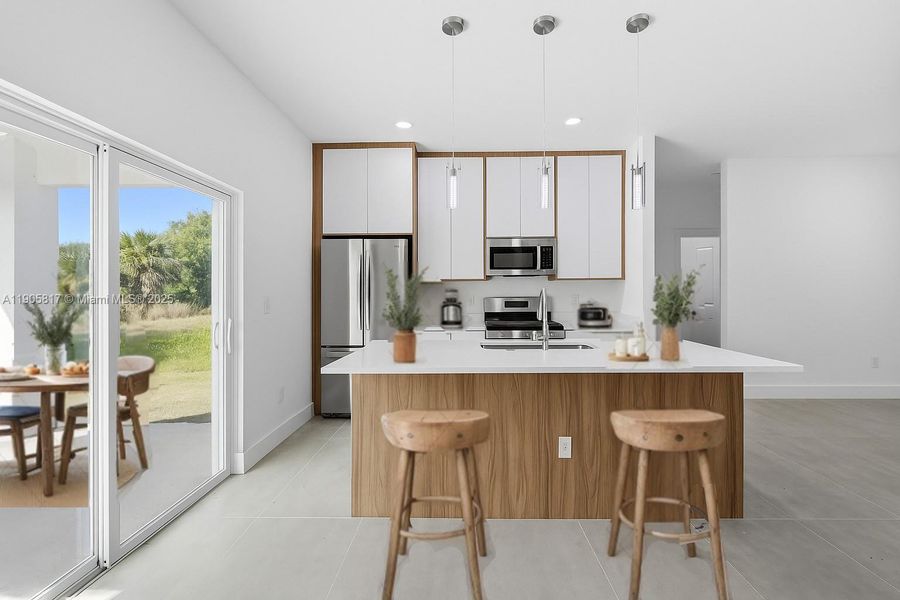 Furnished interior view inside a new home in , Port Charlotte (Image 11).