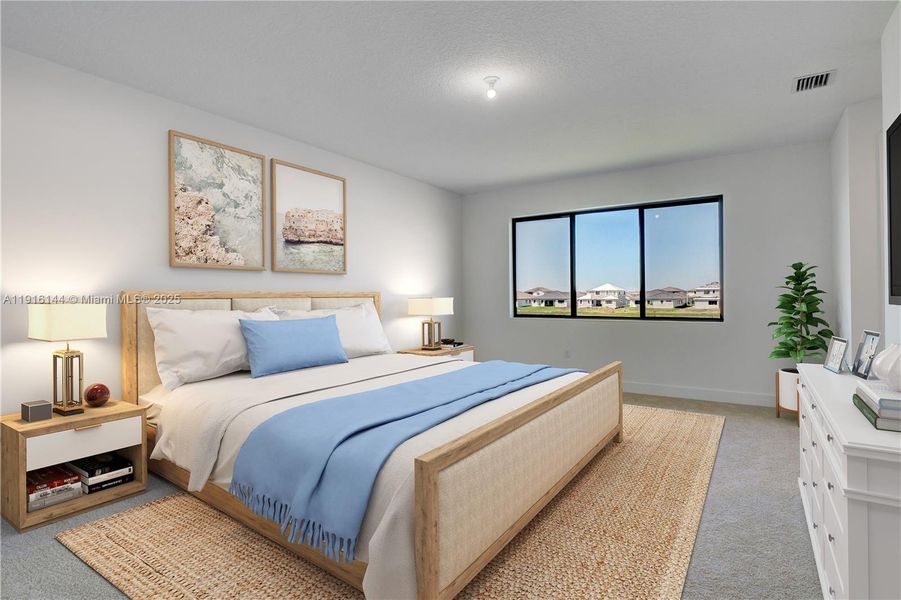 Furnished interior view inside a new home in , Ave Maria (Image 17).