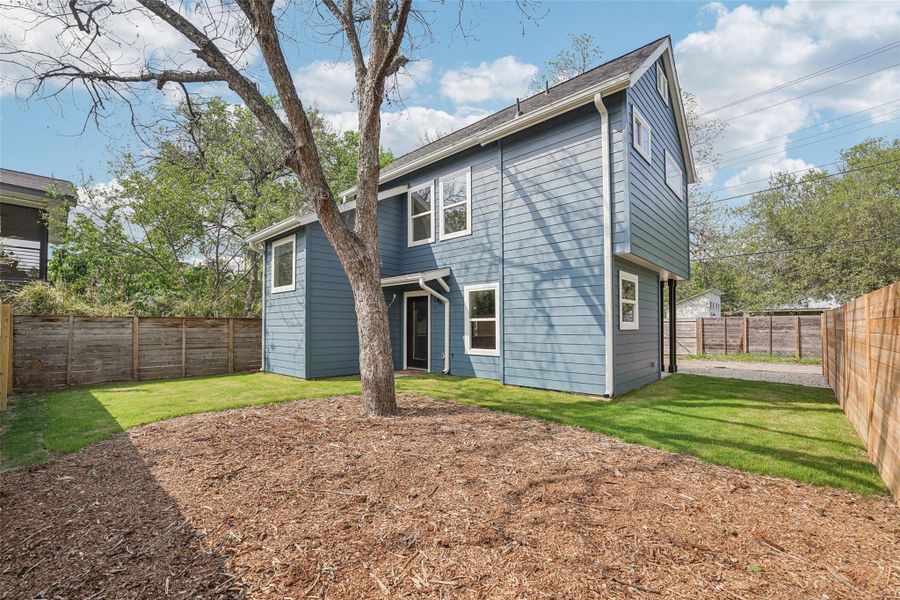 View of rear view of house
