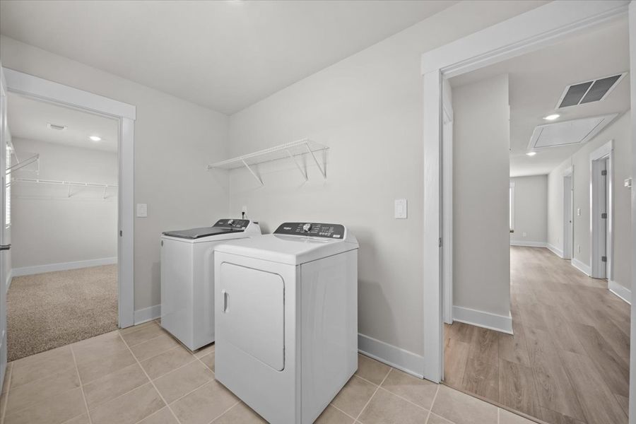 Furnished interior view inside a new home in Cedar Shoals - Signature Collection, Piedmont (Image 10).