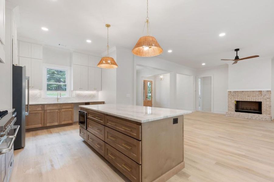 Furnished interior view inside a new home in , Canton (Image 7).