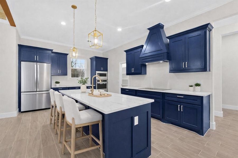 virtual images to show potential