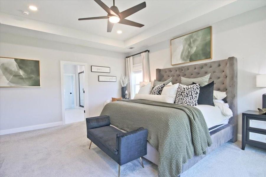 Furnished interior view inside a new home in , Cumming (Image 49).