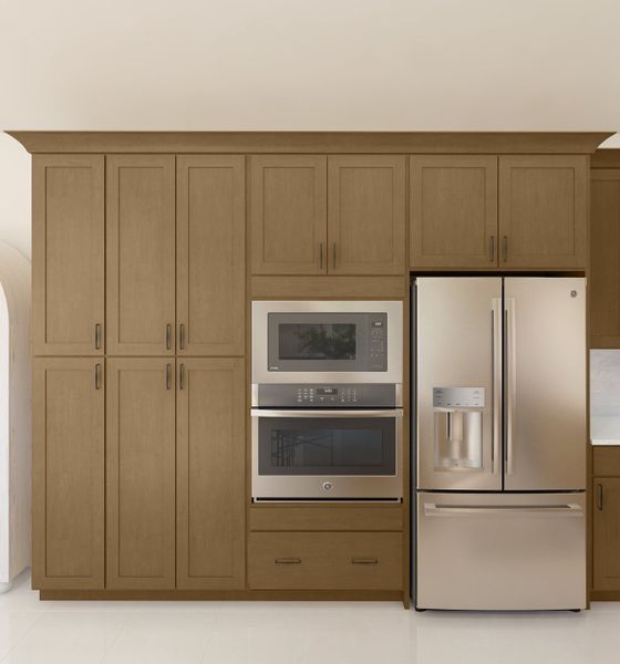 Kitchen with quality cabinetry