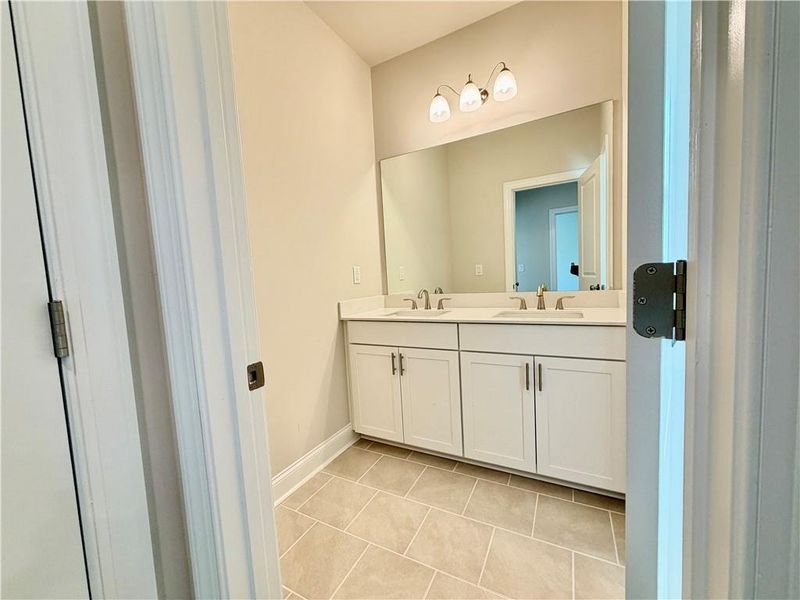 Furnished interior view inside a new home in Palisades Single Family, Cumming (Image 13).