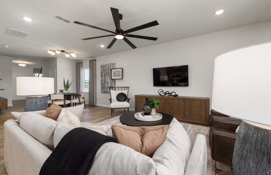Representative furnished interior of a home built from the Murray by Pulte Homes in Wimberly, Angier (Image 27). Representative furnished interior of a home built from the Murray by Pulte Homes in Wimberly, Angier (Image 27).