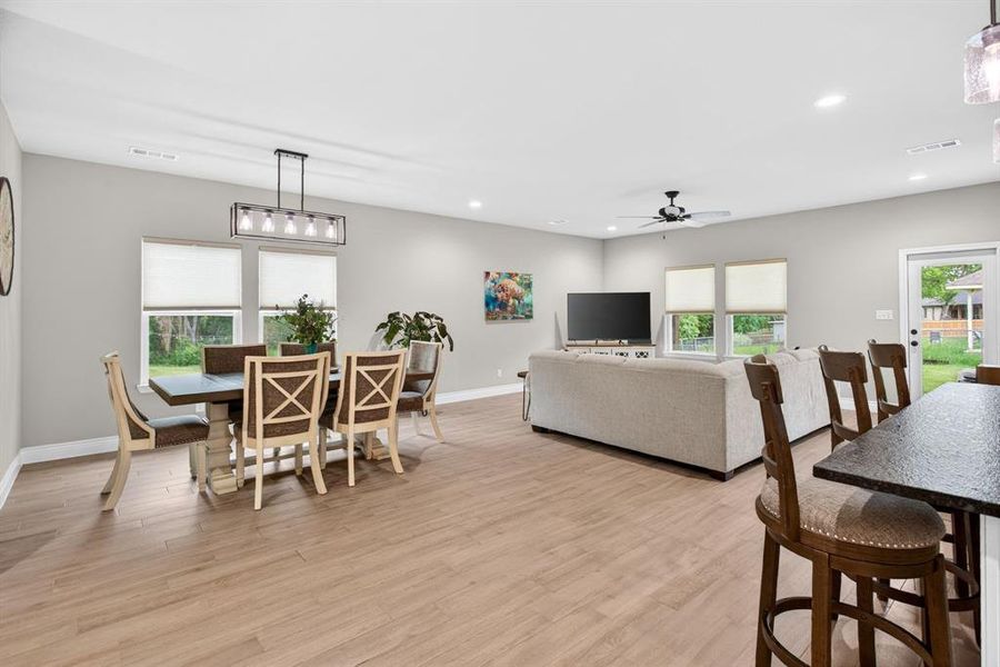 Furnished interior view inside a new home in , Granbury (Image 11).