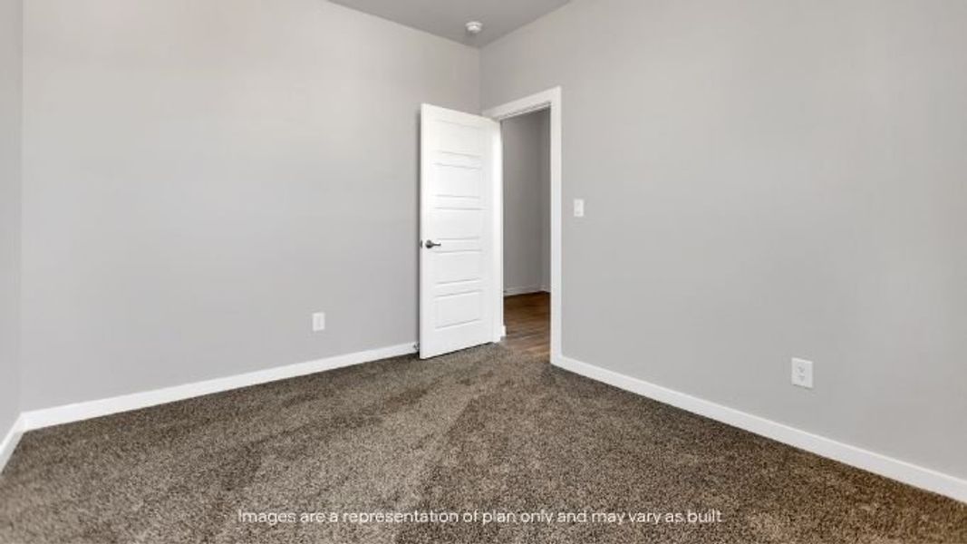 Representative unfurnished interior of a home built from the June by D.R. Horton in Homestead at Parks Bell Ranch, Odessa (Image 21).