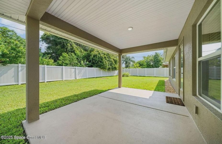 Exterior details and patio area of a home in Palm Bay, Palm Bay (Image 2). Exterior details and patio area of a home in Palm Bay, Palm Bay (Image 2).