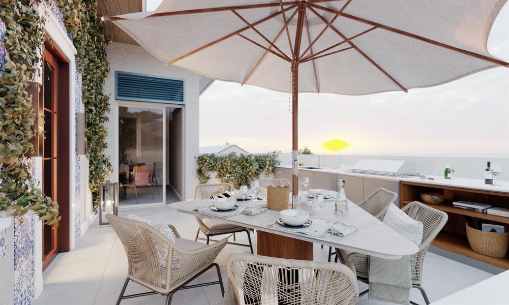 Furnished interior view inside a new home in , Delray Beach (Image 3). Furnished interior view inside a new home in , Delray Beach (Image 3).