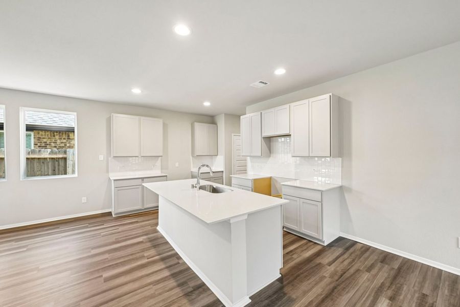 Furnished interior view inside a new home in Sorella, Tomball (Image 5).