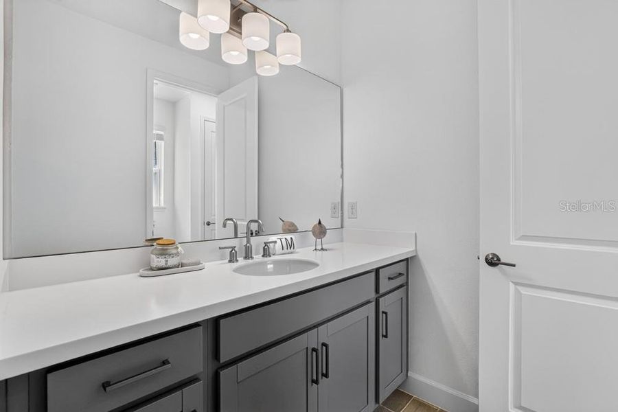 Furnished interior view inside a new home in Ardisia Park, New Smyrna Beach (Image 37).