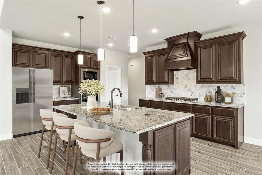 Furnished interior view inside a new home in The Oaks, Red Oak (Image 15). Furnished interior view inside a new home in The Oaks, Red Oak (Image 15).