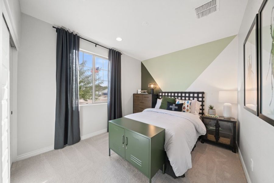 Furnished interior view inside a new home in Parkside, Avondale (Image 16). Furnished interior view inside a new home in Parkside, Avondale (Image 16).