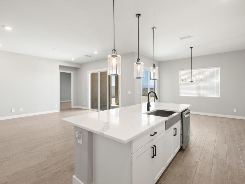 Furnished interior view inside a new home in Paloma Creek - Signature Series, Surprise (Image 3).