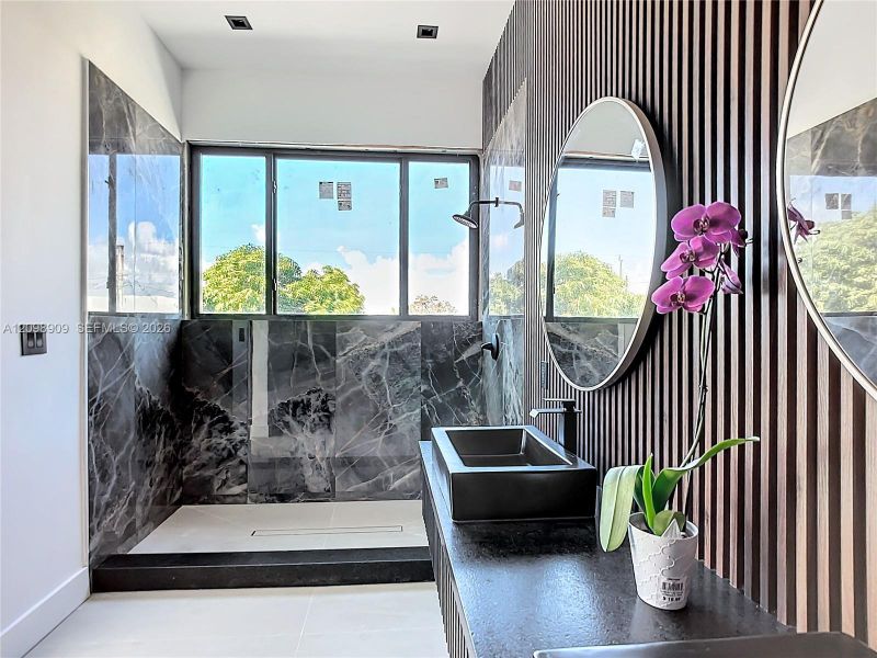 Furnished interior view inside a new home in , Miami (Image 4).