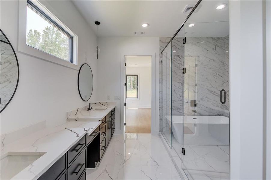 Furnished interior view inside a new home in , Auburn (Image 9).