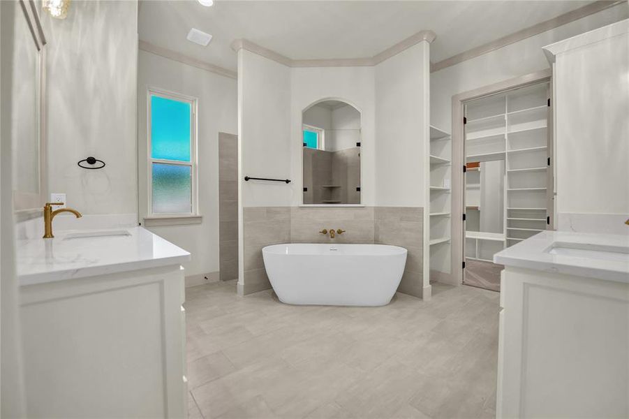 Furnished interior view inside a new home in , Decatur (Image 7).