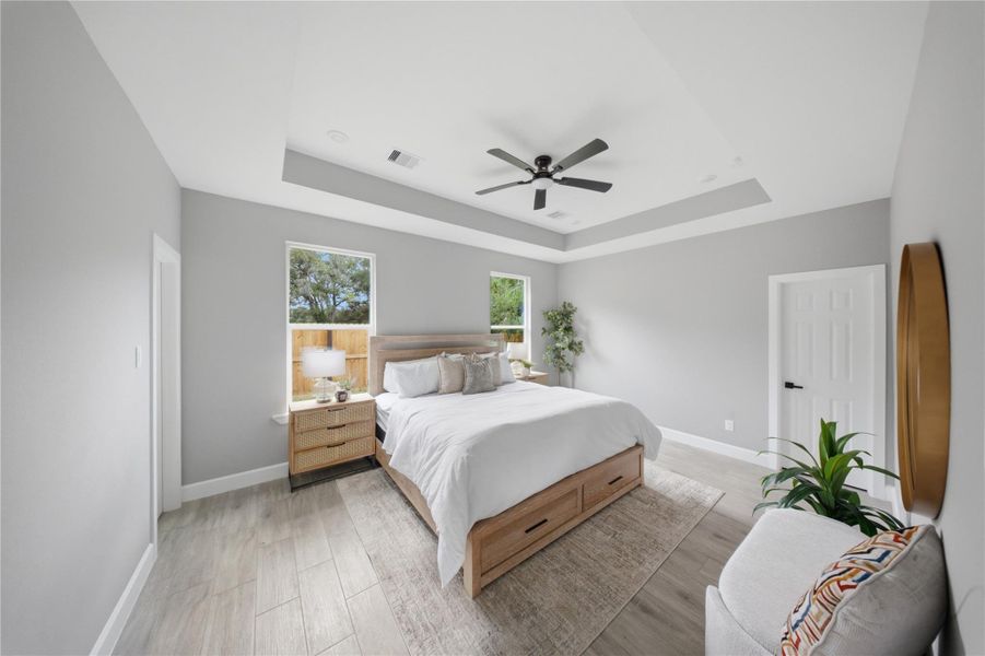 Furnished interior view inside a new home in , Deer Park (Image 15).