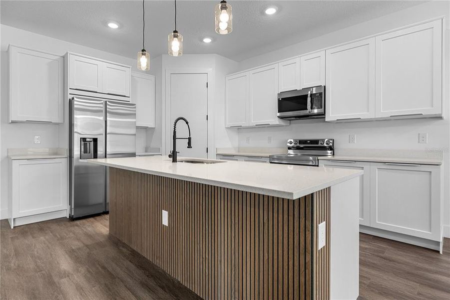 Furnished interior view inside a new home in , Deland (Image 5).