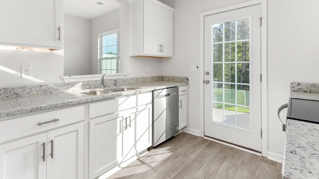 Furnished interior view inside a new home in Henley Ridge, Graham (Image 5).