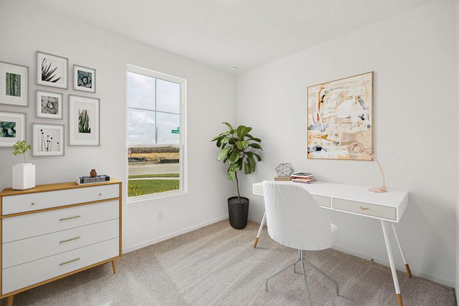 Furnished interior view inside a new home in Stokesbury, Waller (Image 5).