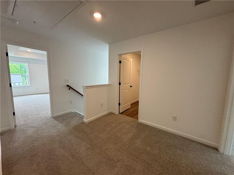 Spacious, unfurnished interior of a new home in Arbors at Richland Creek, Buford (Image 36).