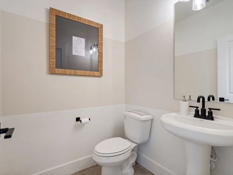 Furnished interior view inside a new home in Lake Park Villas, Wylie (Image 5).