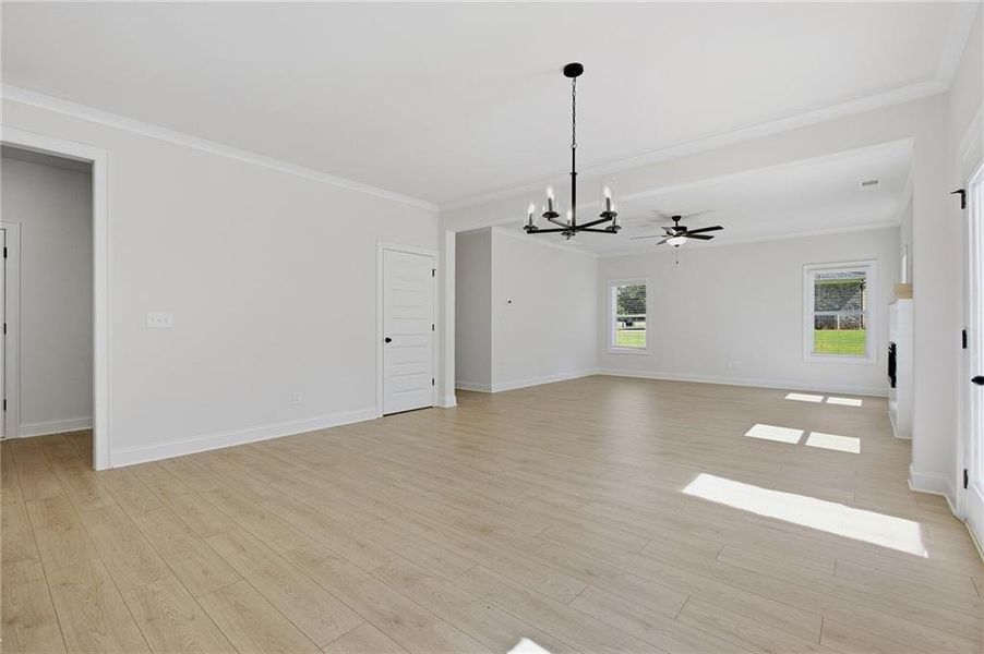 Spacious, unfurnished interior of a new home in , Ellenwood (Image 12).